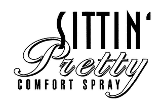 SITTIN' PRETTY COMFORT SPRAY logo