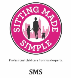 SITTING MADE SIMPLE PROFESSIONAL CHILD CARE FROM LOCAL EXPERTS. SMS logo