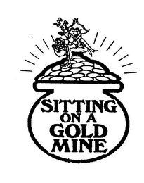SITTING ON A GOLD MINE logo