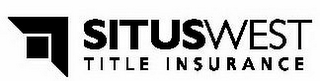 SITUS WEST TITLE INSURANCE logo