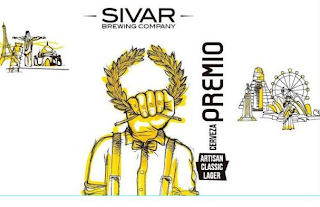 SIVAR BREWING COMPANY PREMIO CERVEZA ARTISAN CLASSIC LAGER logo