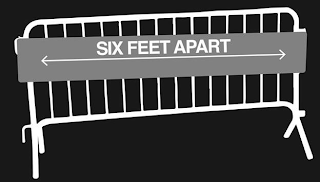 SIX FEET APART logo