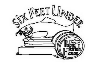 SIX FEET UNDER PUB & FISH HOUSE logo