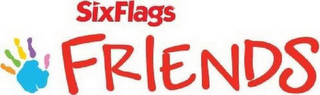 SIX FLAGS FRIENDS logo