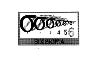 SIX SIGMA 1 2 3 4 5 6 logo
