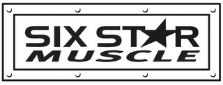 SIX STAR MUSCLE logo