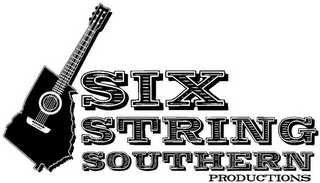 SIX STRING SOUTHERN PRODUCTIONS logo