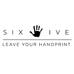 SIX5IVE LEAVE YOUR HANDPRINT logo