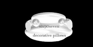 SIX90SEVEN DECORATIVE PILLOWS logo