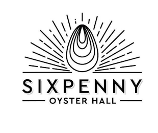 SIXPENNY OYSTER HALL logo