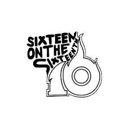 SIXTEEN ON THE SIXTEENTH 16 logo