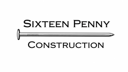 SIXTEEN PENNY CONSTRUCTION logo