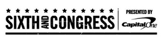 SIXTH AND CONGRESS PRESENTED BY CAPITAL ONE logo