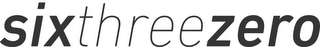 SIXTHREEZERO logo