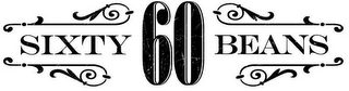 SIXTY 60 BEANS logo
