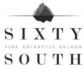SIXTY PURE ANTARCTIC SALMON SOUTH logo
