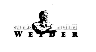 SIXTY YEARS OF EXCELLENCE WEIDER logo