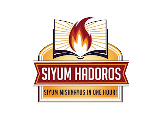 SIYUM HADOROS SIYUM MISHNAYOS IN ONE HOUR! logo