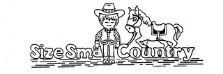 SIZE SMALL COUNTRY logo