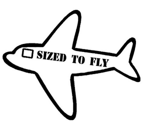 SIZED TO FLY logo