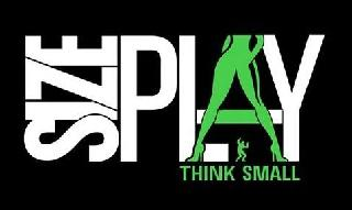SIZEPLAY THINK SMALL logo