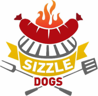 SIZZLE DOGS logo
