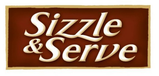 SIZZLE & SERVE logo