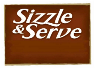 SIZZLE & SERVE logo