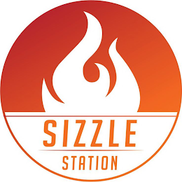 SIZZLE STATION logo