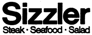 SIZZLER STEAK SEAFOOD SALAD logo