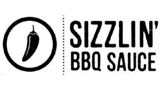 SIZZLIN' BBQ SAUCE logo