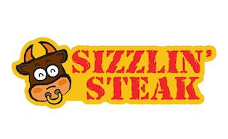 SIZZLIN' STEAK logo