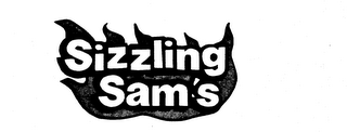 SIZZLING SAM'S logo