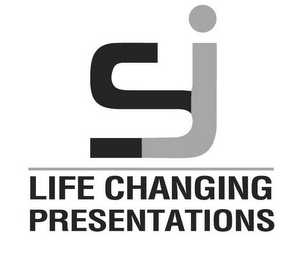 SJ LIFE CHANGING PRESENTATIONS logo