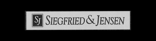 SJ SIEGFRIED & JENSEN logo