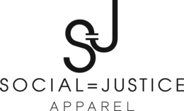 S=J SOCIAL = JUSTICE APPAREL logo