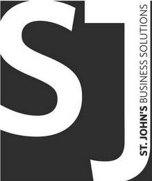 SJ ST. JOHN'S BUSINESS SOLUTIONS logo