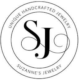 SJ UNIQUE HANDCRAFTED JEWELRY SUZANNE'S JEWELRY logo