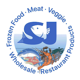SJ WHOLESALE FROZEN FOOD MEAT VEGGIE RESTAURANT PRODUCTS logo