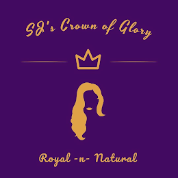 SJ'S CROWN OF GLORY ROYAL -N- NATURAL logo