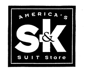 S&K AMERICA'S SUIT STORE logo