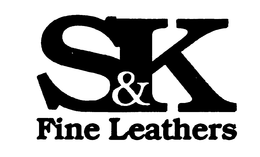 S&K FINE LEATHERS logo