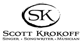 SK SCOTT KROKOFF SINGER · SONGWRITER · MUSICIAN logo