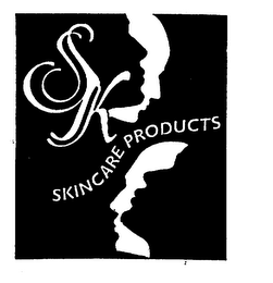 SK SKINCARE PRODUCTS logo