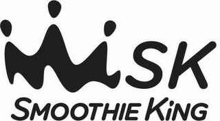 SK SMOOTHIE KING logo