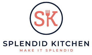 SK SPLENDID KITCHEN MAKE IT SPLENDID logo