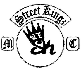 SK STREET KINGZ MC logo