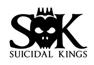 SK SUICIDAL KINGS logo