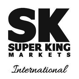 SK SUPER KING MARKETS INTERNATIONAL logo