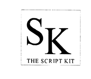 SK THE SKRIPT KIT logo